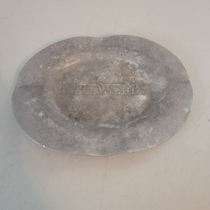 Vintage Kenworth Pewter Ashtray